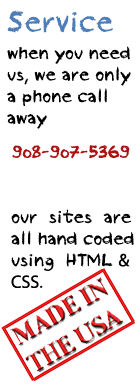 call us for service - 908-907-5369