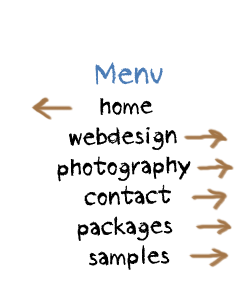 JM webdesign menu