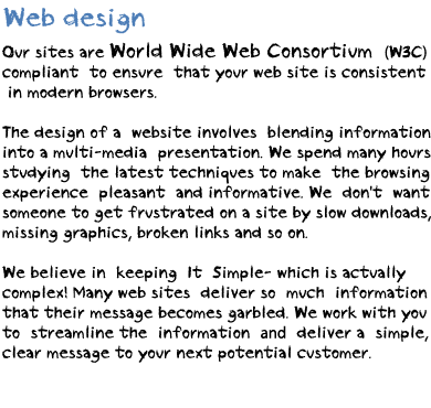 Custom Web designs